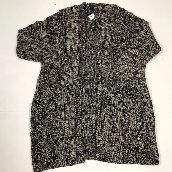 🍄 Anthropologie Akemi + Kin Navy Marin Cardigan - Picture 3 of 12